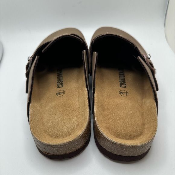 CUSHIONAIRE Womens Clog 6.5 BROWN - Picture 4 of 7